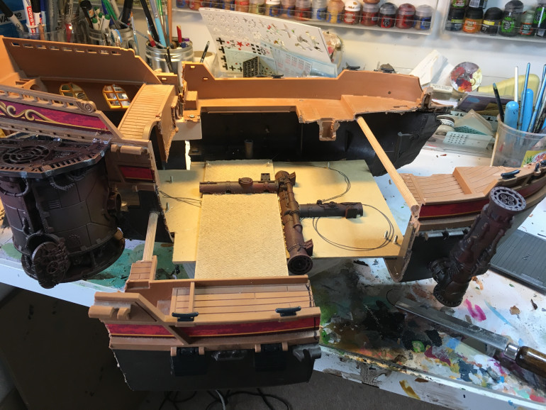 Adding strength to the whole piece