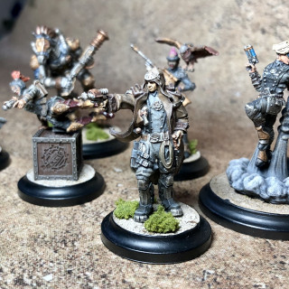 The finished Infernal Investigators! Some of my favourite models in the range