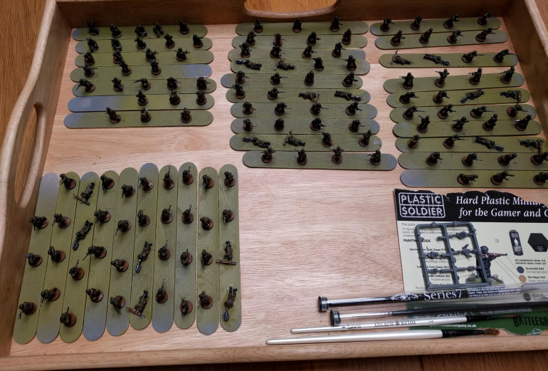 The completed 'hoard'