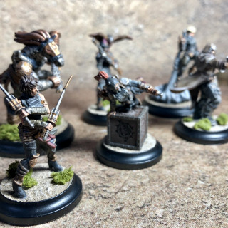 The finished Infernal Investigators! Some of my favourite models in the range