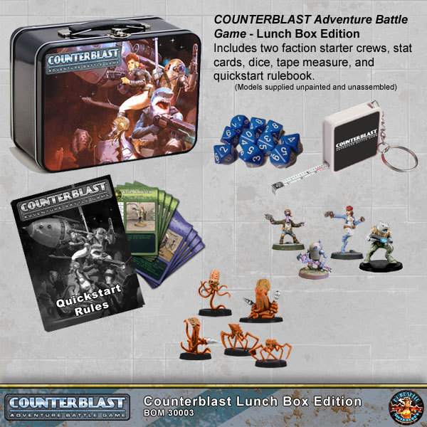 Counterblast Lunch Box Edition - Bombshell Miniatures