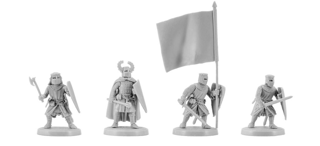 Crusaders Command Set - V&V Miniatures