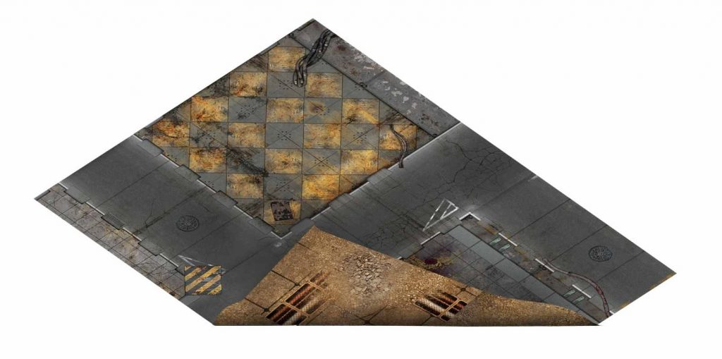 Double Sided Mat Kill Zone Mat - GameMat.Eu