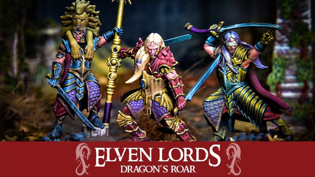 Elven Lords - Last Sword Miniatures