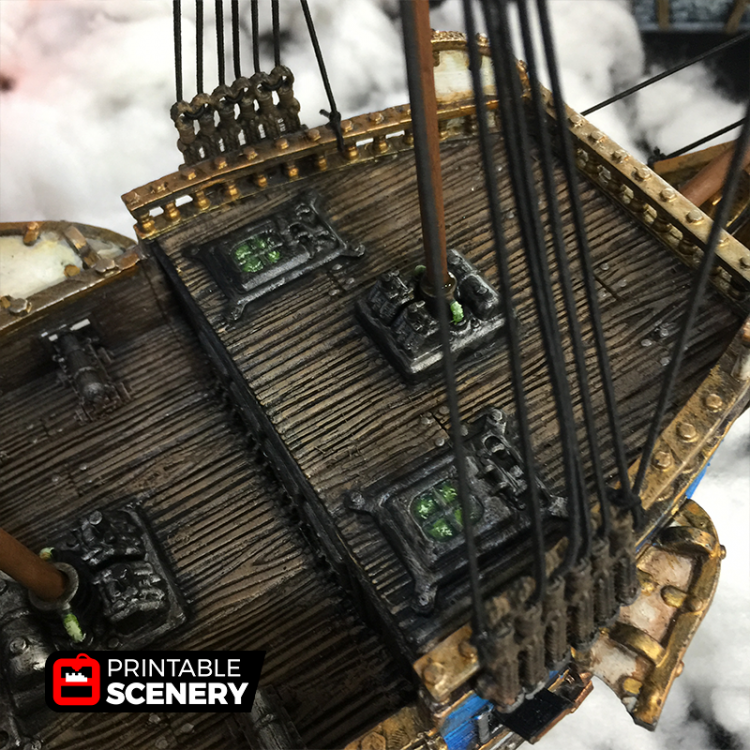 Printable Scenery Hunt Dragons In Their Flying Frigate – OnTableTop ...