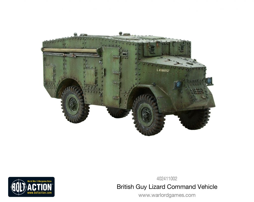 Guy Lizard Command Vehicle - Bolt Action