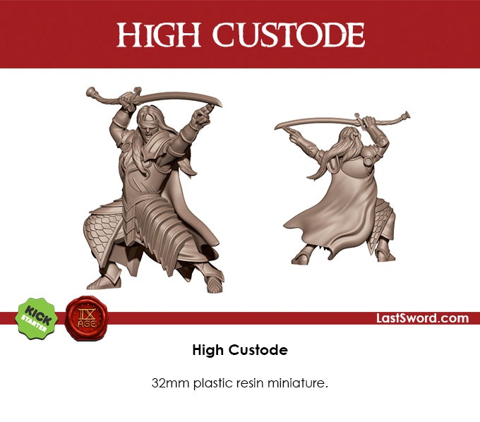 High Custode - Last Sword Miniatures