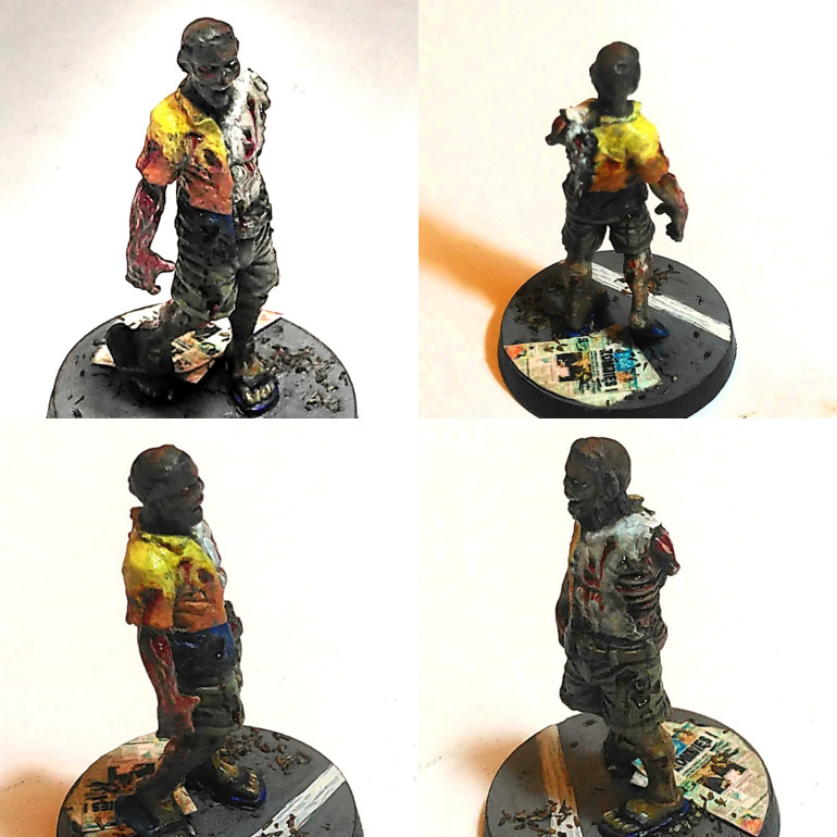Loved painting this walker. Not sure which booster he's from.