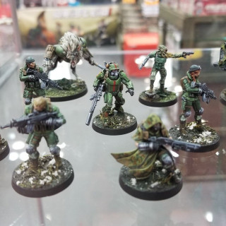 Infinity And Aristeia Get Played At The Corvus Belli Stand