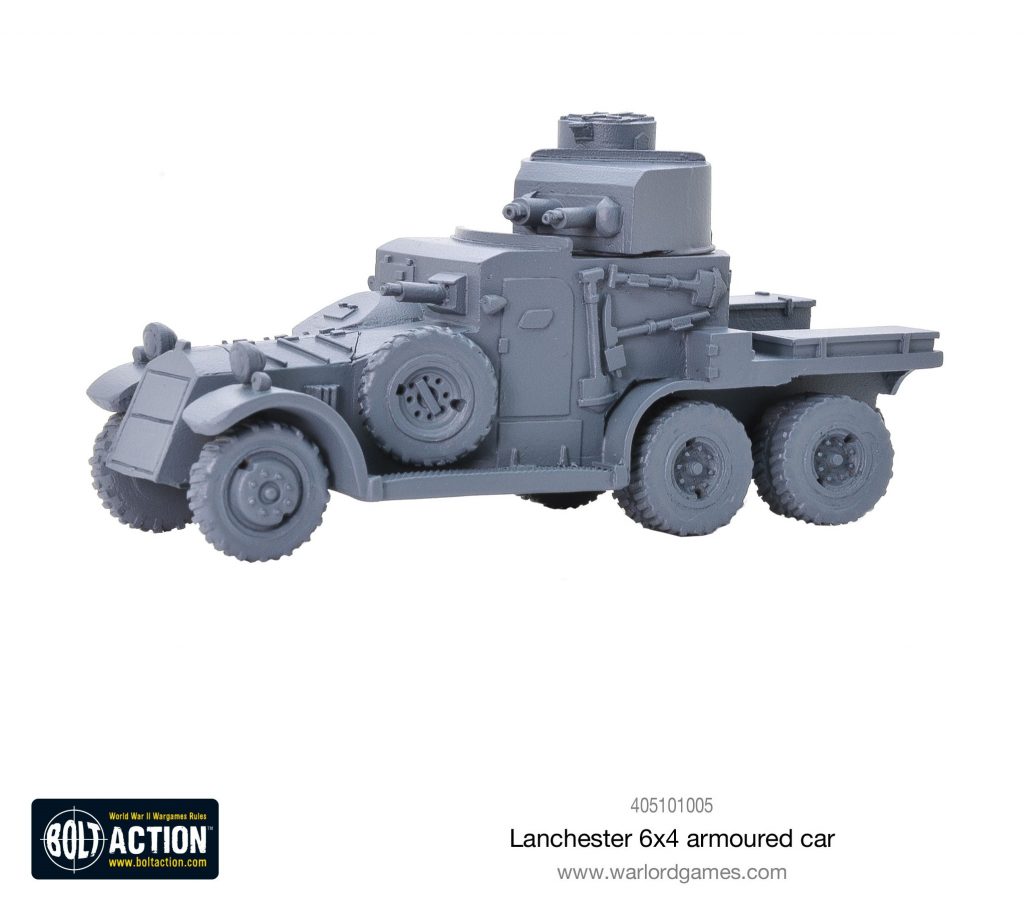 Lanchester Armoured Car - Bolt Action