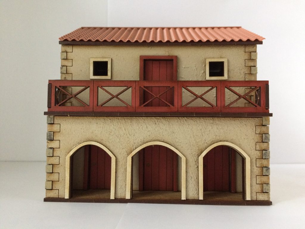 Pre-Painted Roman Shop House #1 - Empires At War