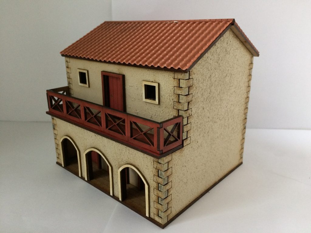 Pre-Painted Roman Shop House #2 - Empires At War