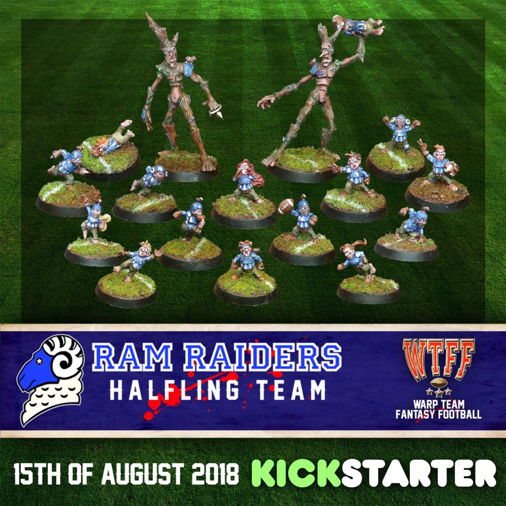 Ram Raiders Halfling Team - Warploque Minaitures