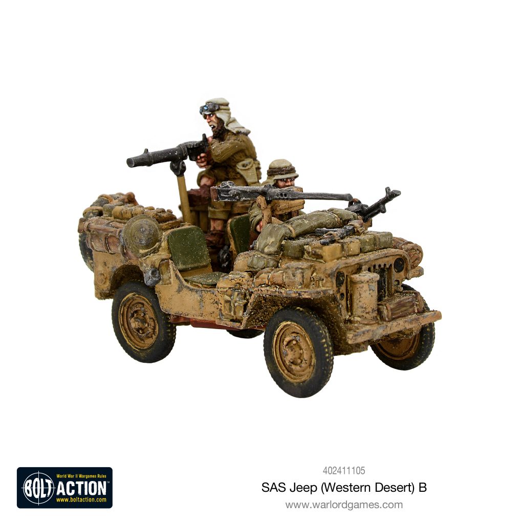 SAS Jeep B - Bolt Action