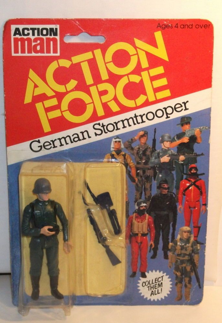 Original German Stormtrooper Action Force figure