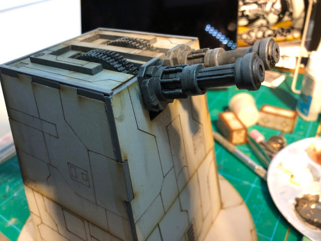 Painting the Laser turret