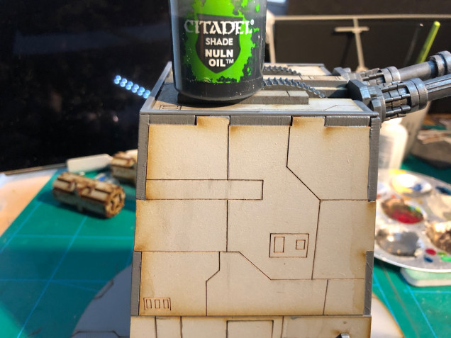 Painting the Laser turret