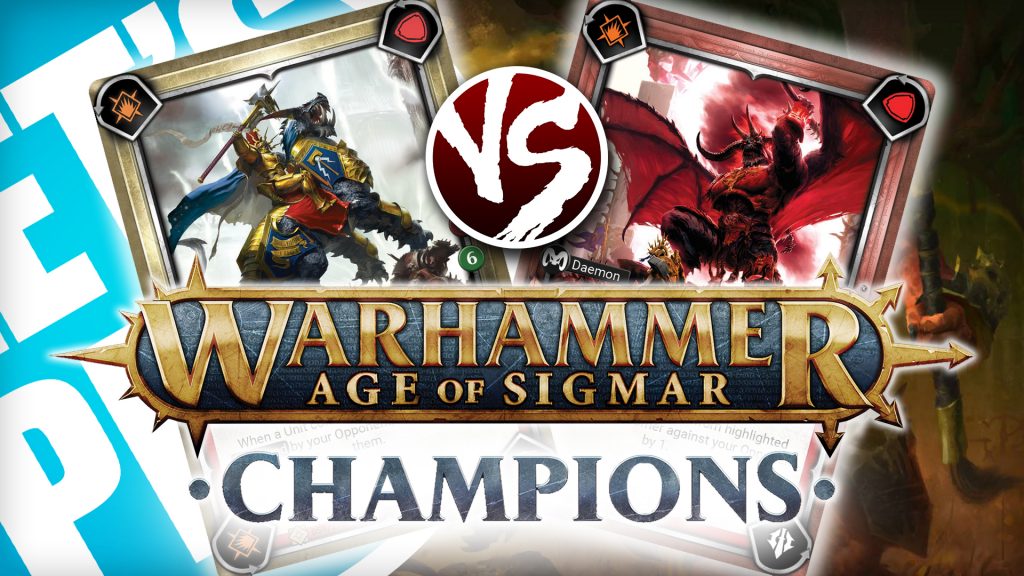 Let's Play: Warhammer Age of Sigmar - Champions [Order vs Chaos]