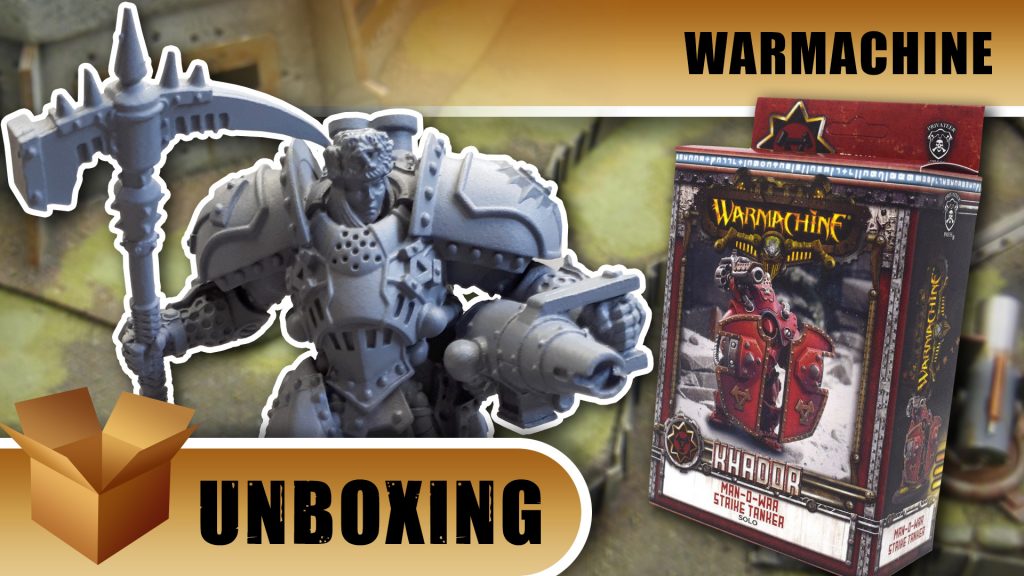 Unboxing: Warmachine - Khador Kommandant Sorscha