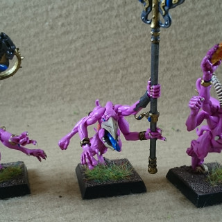 The core troops - Pink Horrors