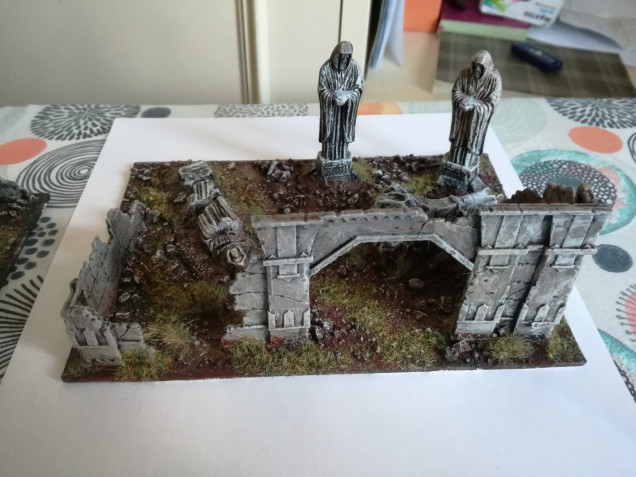 Some finished terrain items