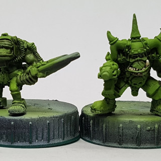 Painting Ork Flesh