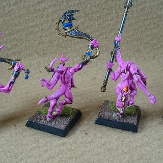 The core troops - Pink Horrors