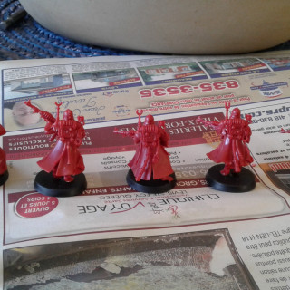 Assembling the Skitarii Vanguards. 9-16-2018