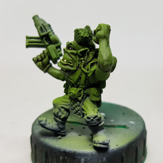 Painting Ork Flesh