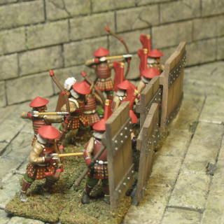 Finished my advancing archers.