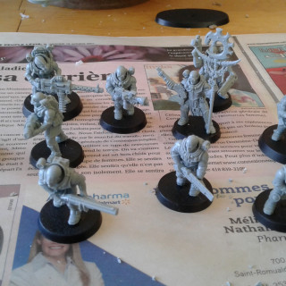 Assembling the Genestealer Cult Neophyte Hybrids. 9-09-2018