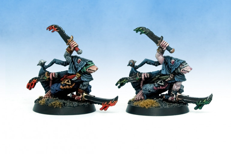 Deathmaster Snikch Twins –Old and New