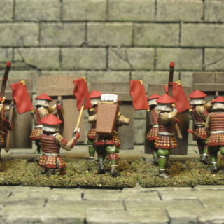 Finished my advancing archers.