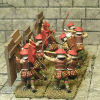 Finished my advancing archers.