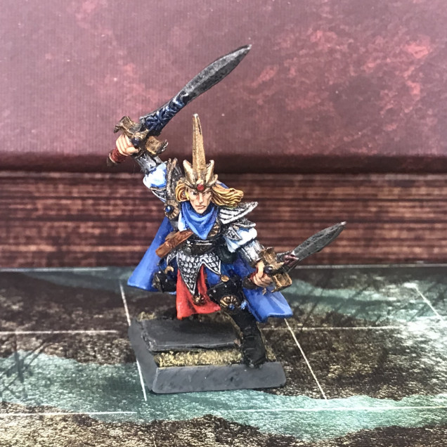 GW High Elf Ranger Mage - painted Many years ago...