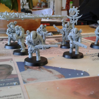 Assembling the Genestealer Cult Neophyte Hybrids. 9-09-2018