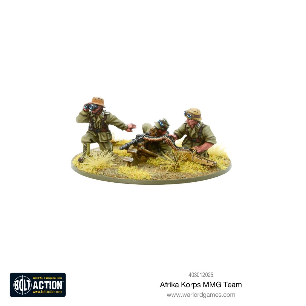 Afrika Korps MMG Team - Warlord Games