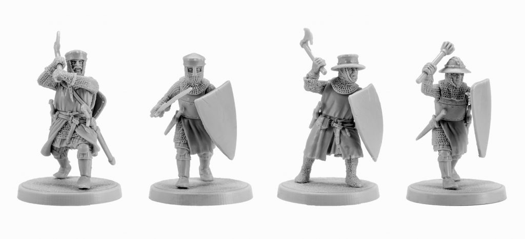 Crusades Heavy Infantry #1 - V&V Miniatures