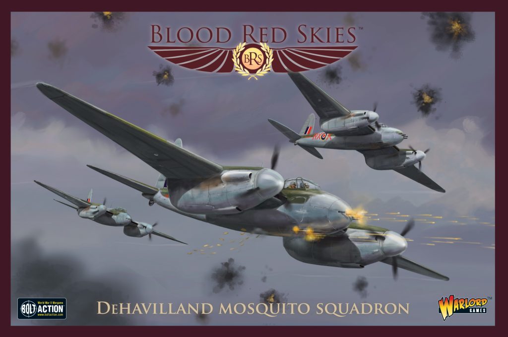 DeHavilland Mosquito Squadron - Blood Red Skies