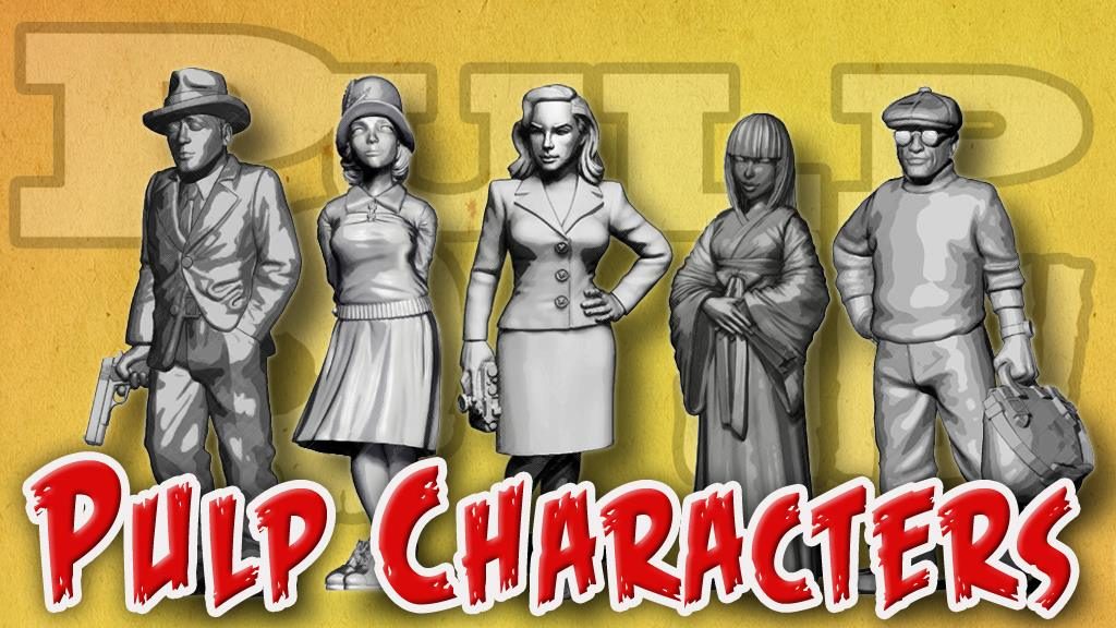 New Pulp Characters - Pulp Alley