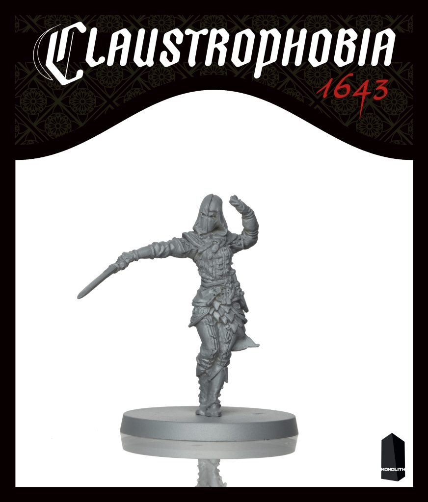 Swordswoman Miniature - Claustophobia 1643