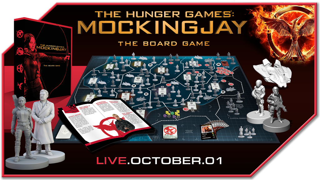 The Hunger Games Mockingjay The Board Game - River Horse