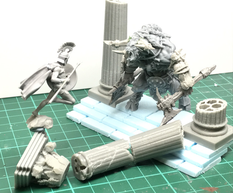 Starting to get a feel for how I want the scene to look.