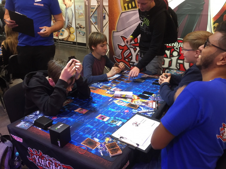 It's time To Duel! With Yu-Gi-Oh At Spiel '18