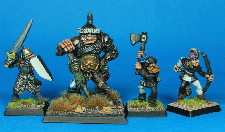 Ostlanders with Ogre Mercenary
