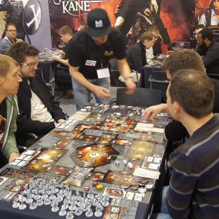 It's All Go At The Mythic Games Booth!