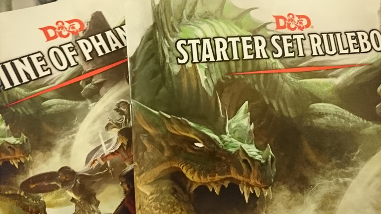 Well I got home from the Boot Camp and have had a few busy days, but the one thing that has arrived was the DnD starter set so it's time to start reading