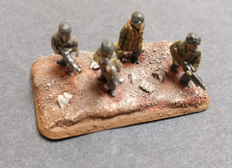 Front side of Blue Platoon, Squad 1