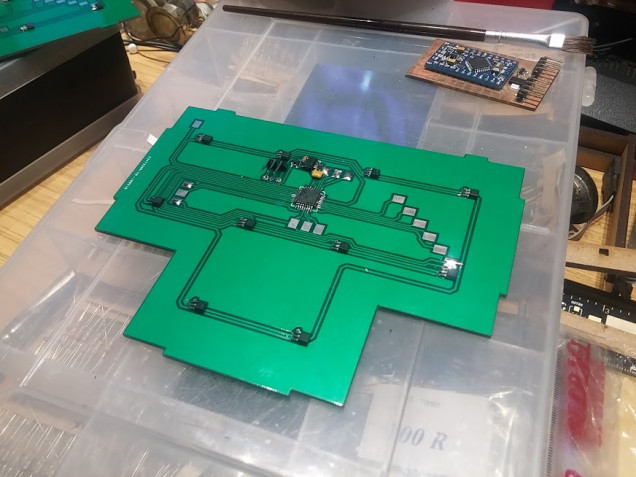 Buying 2ft x 2ft PCBs would be *very* expensive! Time to make some...