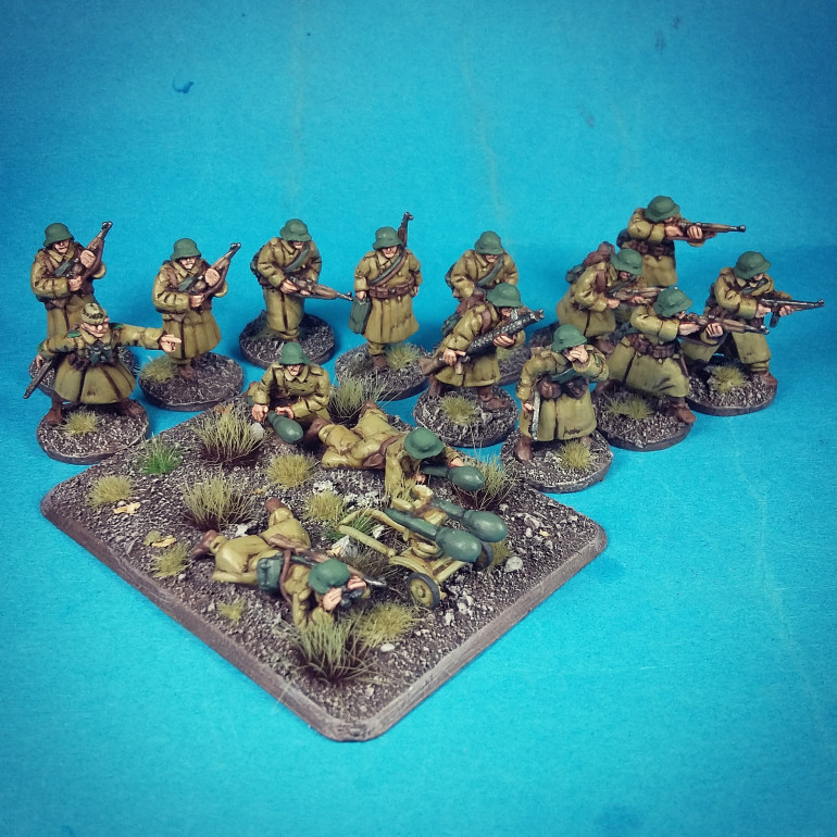 Shellhole Scenics Hungarian Infantry